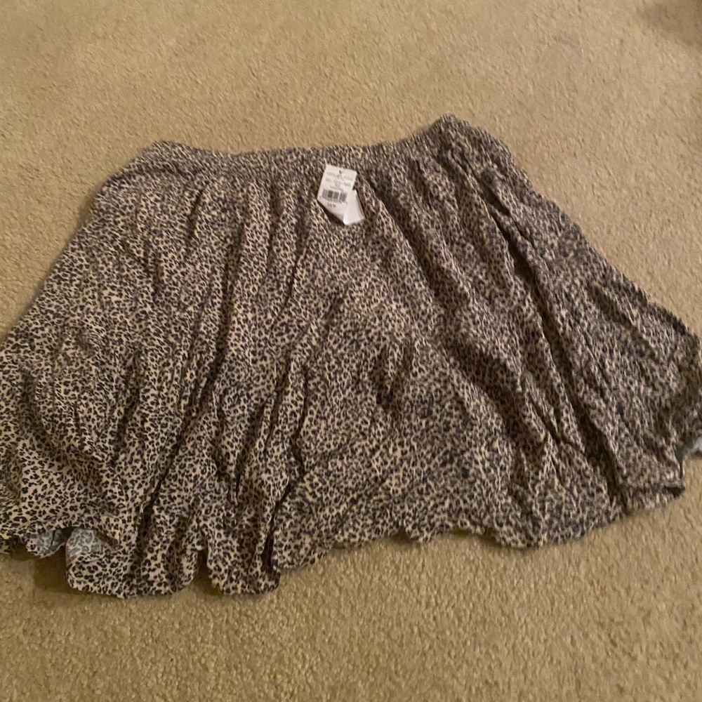 American Eagle cheetah print skirt